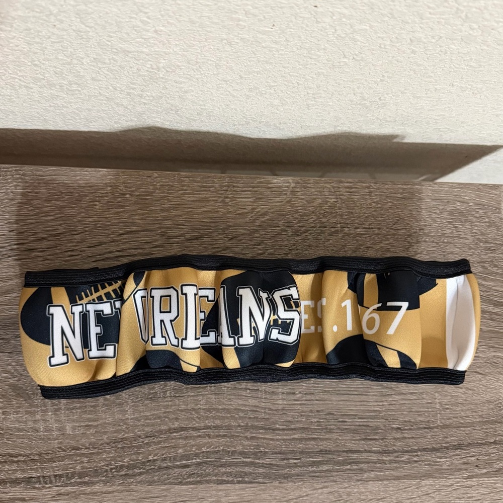 New Orleans Universal 15” Football Fan Steering Wheel Cover